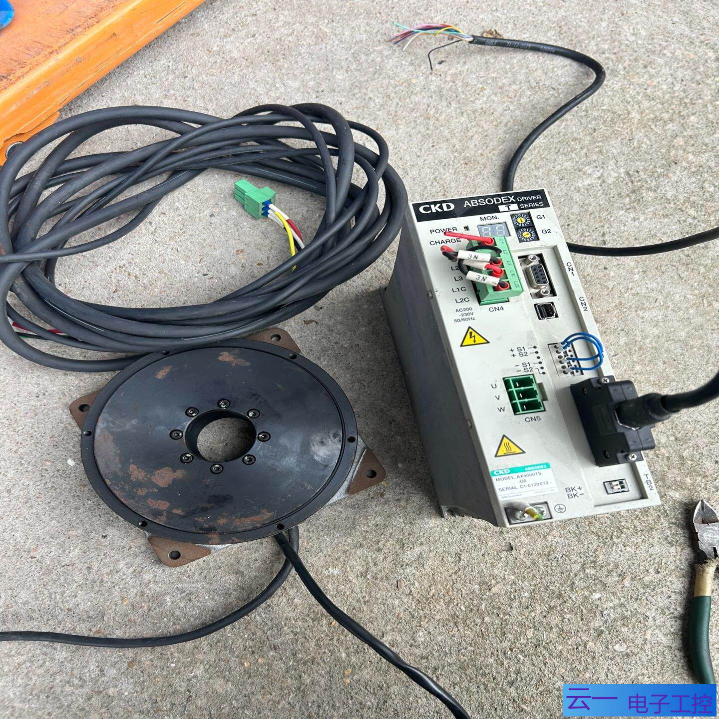 CKD直驱马达dd马达驱动电机AX4009TS一DM04一P；议价