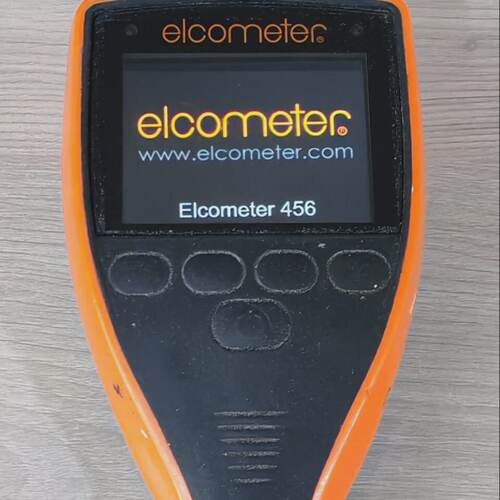 ELCOMETER 456B A456CFBS DIGITAL COATING THICKNESS GAUGE VERS