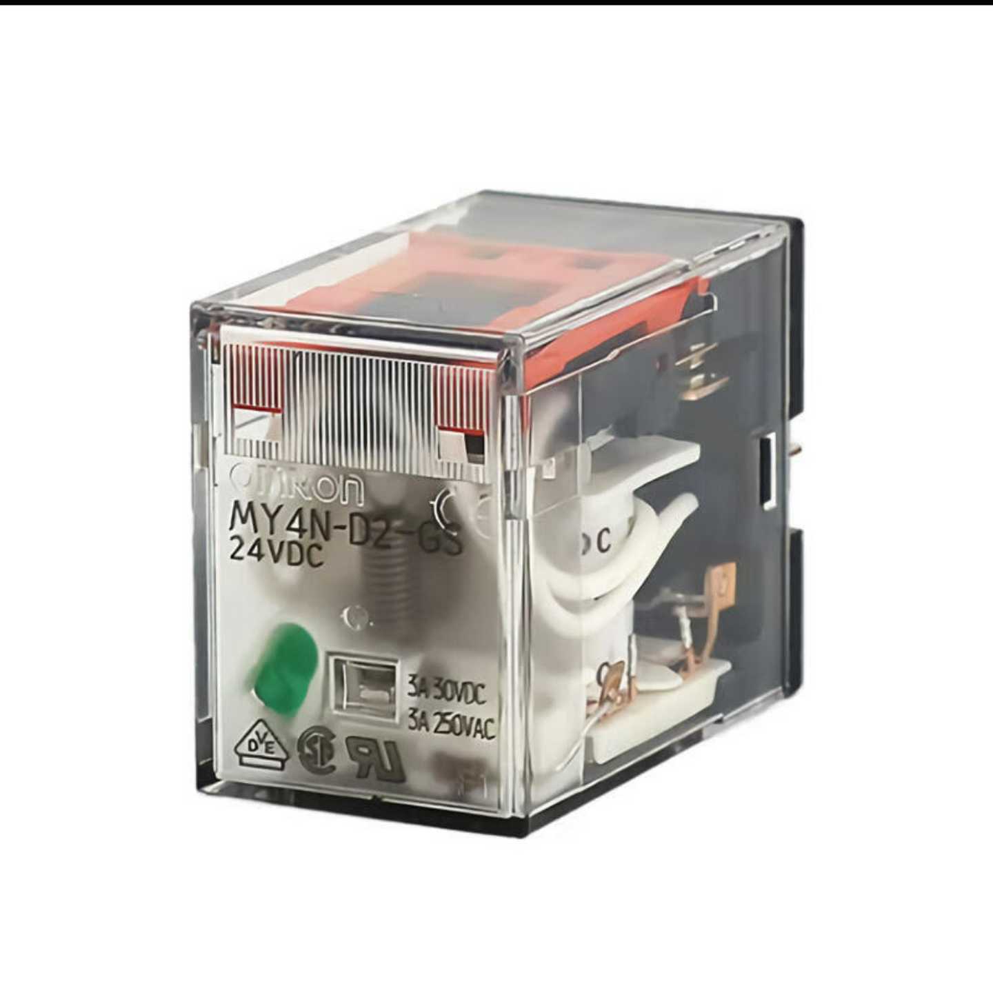正品欧姆龙继电器MY4N-D2-GS-R24VDC