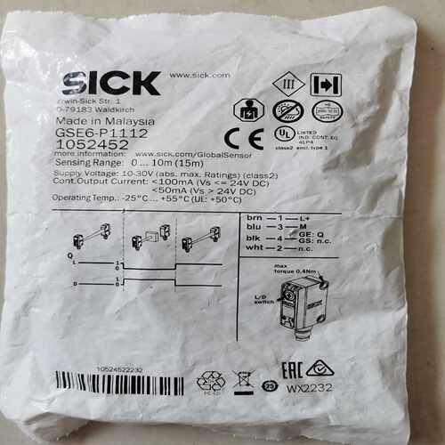 咨询-德国SICK西克光电开关GSE6-P1112货号105245