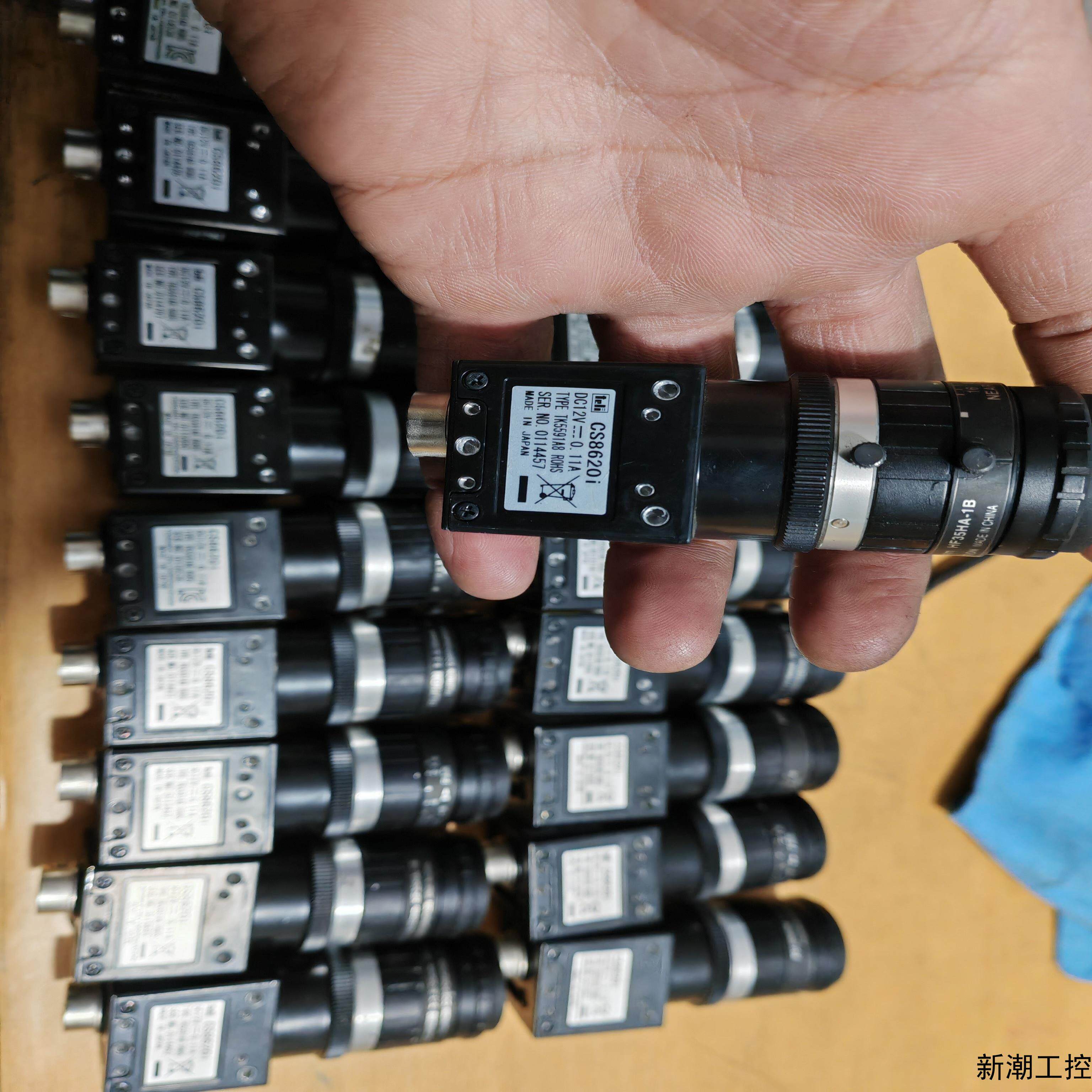 泰利工业相机CS8620i带镜头功能完好型号是DC12议价商品