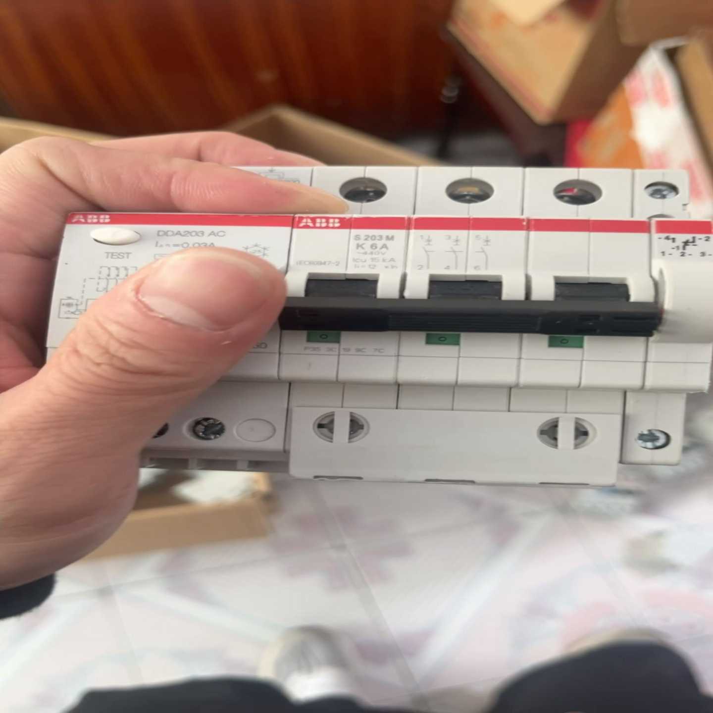 #ABBDDA203ACK6A空气开关3p断路器3--议价商品