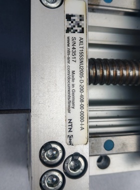 议价德国NTN直线导轨滑台AXLT155SNU2005D2议价