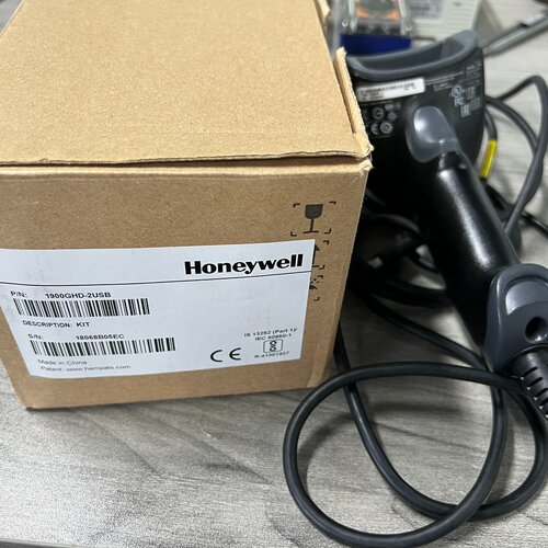 全新霍尼韦尔1900GHD-2USB扫描枪，带原装装盒和U议价