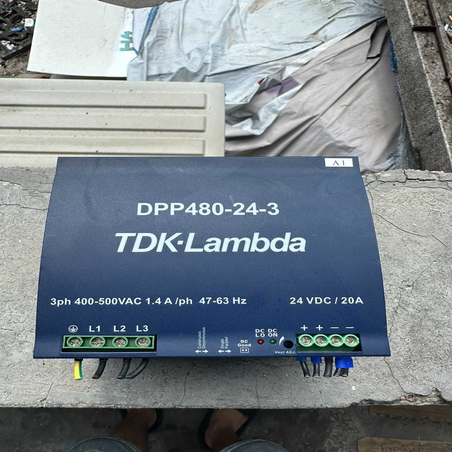 议价日本TDK-LAMBDA开关电源DPP480-2d4-3拆现货/维修