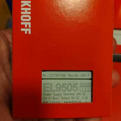 EL9505德国BECKHOFF倍福模块功能议价询价