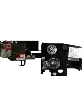 永大电梯层门闭锁装置L-WSS陶瓷触头门锁黑色门球机械锁装置