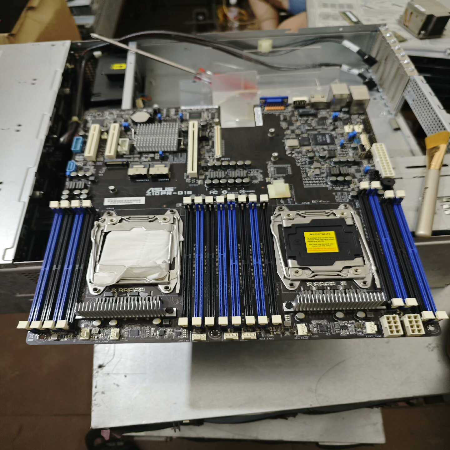 议价华硕Z10PR一D16双路服务器主板,x99双路,共2块,单