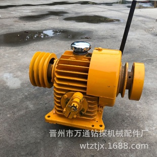 工程地質(zhì)勘察鉆探機械巖心鉆機用齒形爪形銅蝸輪水泵減速機總成