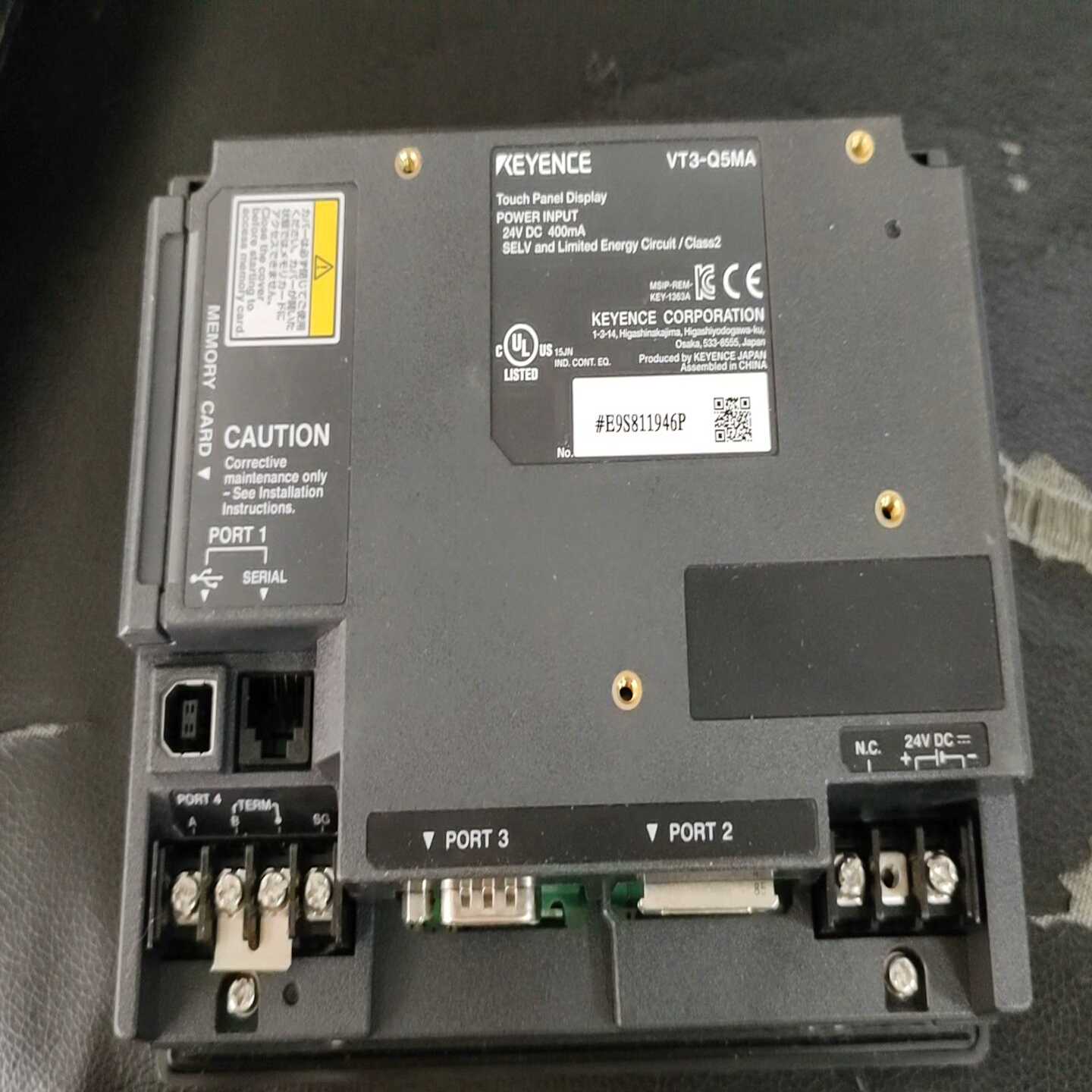 基恩士触摸屏VT3-Q5MA，实图，功能正常，500询价