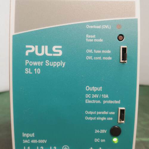 12032 PULS DINRAIL POWER SUPPLY FOR 3PHASE SYSTEMS NEW SL10.