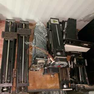 行程400mm110mm THK铁质滑台模组宽60mm