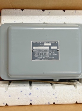 Allen Bradley 840E1 Mechanical Alternator *New Open Box*