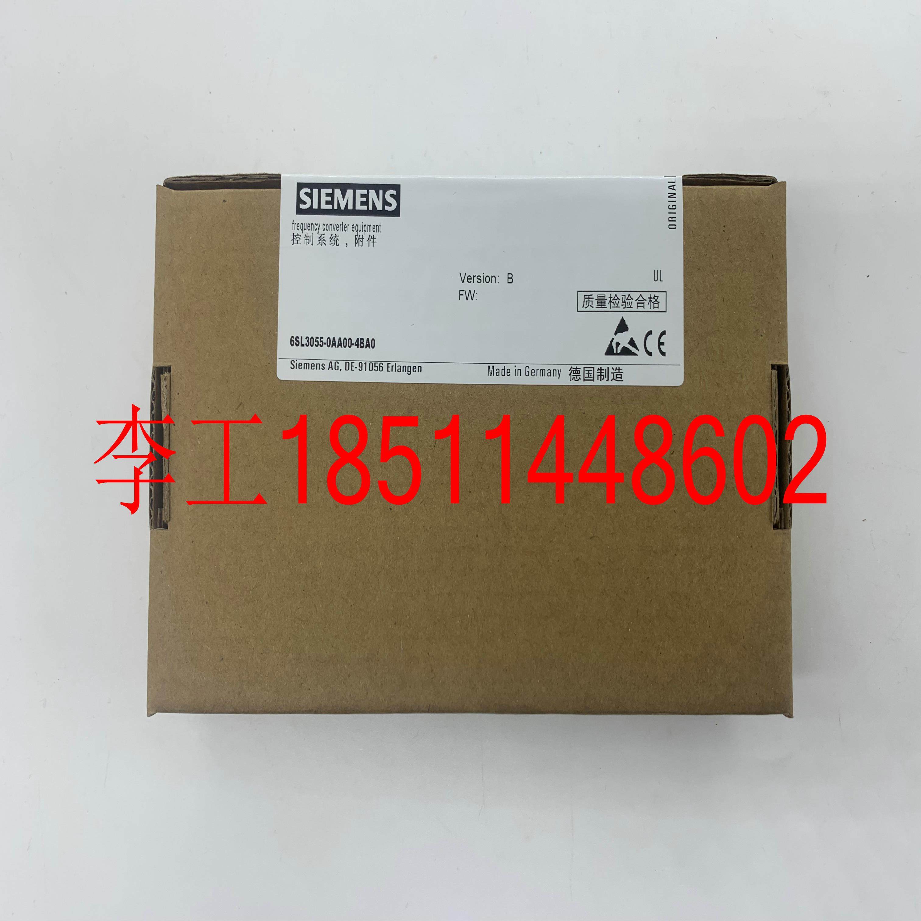 隆兴6SL3055-0AA00-4BA0全新原装S120变频器BOP20操作面板显*