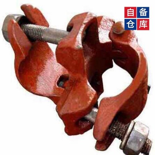 建筑钢管扣件脚手架扣件十字扣件直角转向万向旋转扣件接头卡扣件