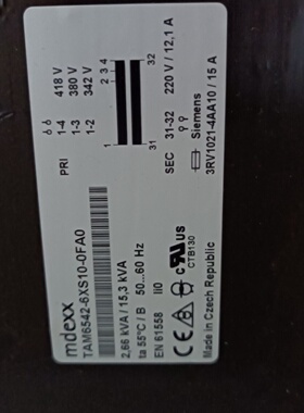 询价*MDEXXTAM65426XS00FA0变压器