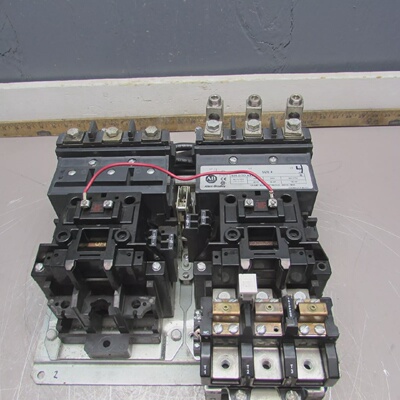 ALLEN BRADLEY 505EODXXX REVERSING STARTERSIZE4NICE USED TAKE