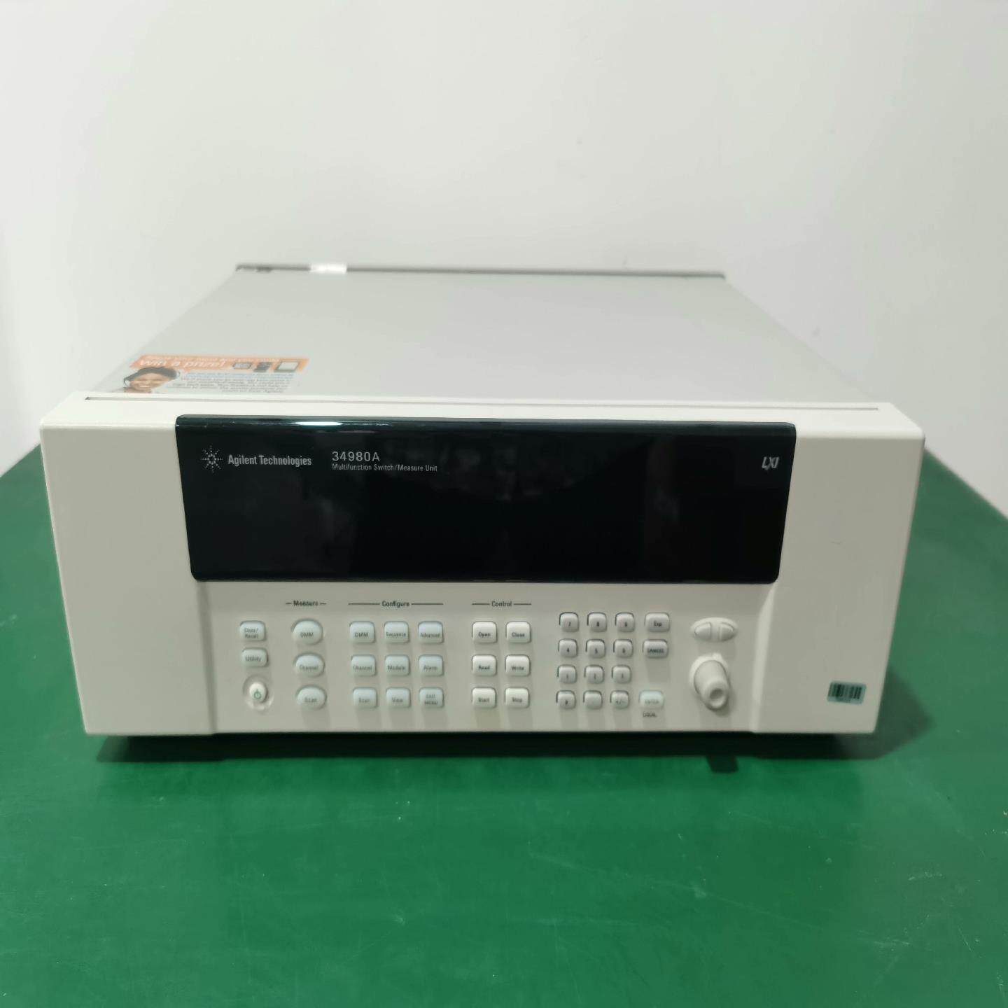 Agilent34980A多功能开关数据采集器34931A二(亚飞商行）