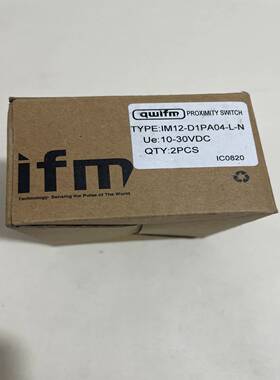 qwifm光电开关传感器，型号IM12-D1PA04-L-N询价