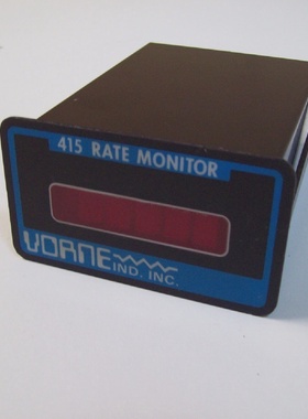VORNE INDUSTRIES 415SNK00012 RATE MONITOR 415  USED  FREE SH