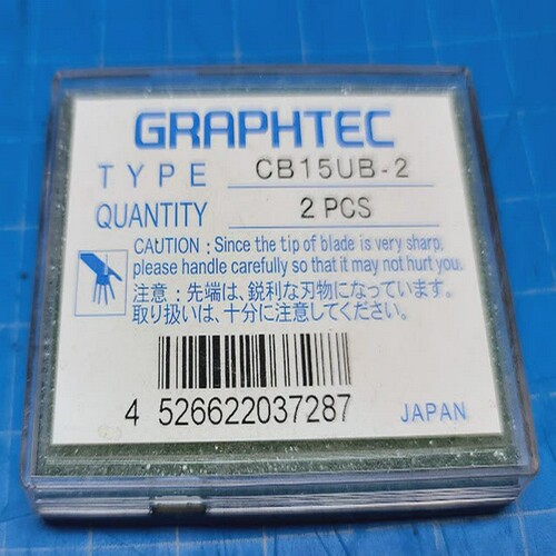 GraphtecPHP32/33/351.5mm45Deg.SupersteelBladeCB15UB-