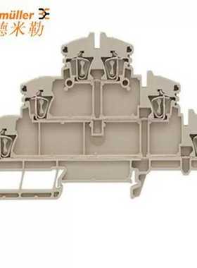 ZDLD2.5-2N魏德米勒三层2.5平方弹簧式端子弹片端子1782300000