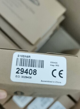 【询价】BANNER邦纳S18SN6R29408