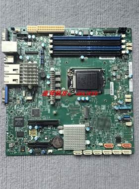 超微X11SSHTF服务器主板C236芯片1151针E31200v6v5MATX原厂