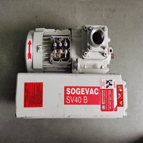 咨询-SOGEVAC莱宝SV40B真空泵！380V三相电，成色如图