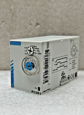Crouzet Pc2r1 Rel  24 VDC  240 VAC  Fatto In Francia