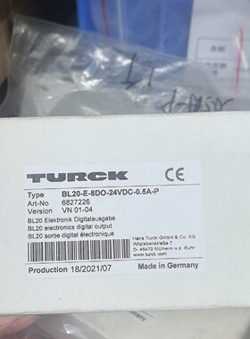 图尔克BL20E8DO24VDC0.5AP数字输议价