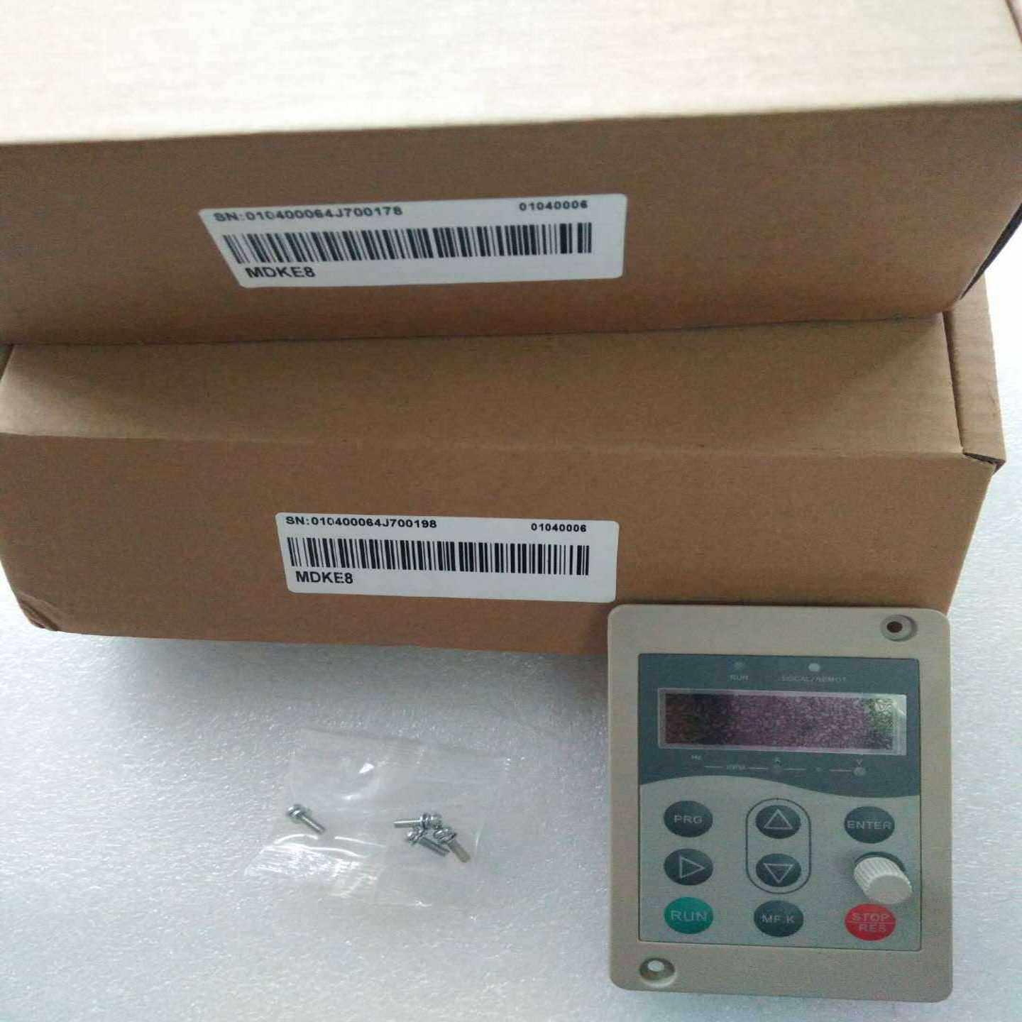 汇川变频器MD200m外延面板MDKE8需配延长线全新原装