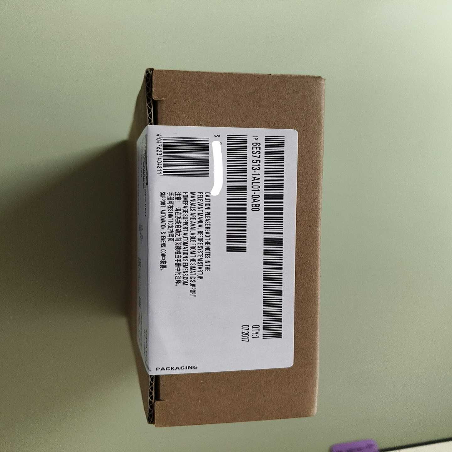 询价6ES7513-1AL01-0AB0只有一台，先