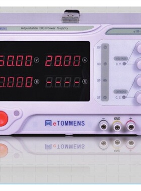寻I同门高精度eTM2050C数显可调直流稳压电源5000W020V050A电源