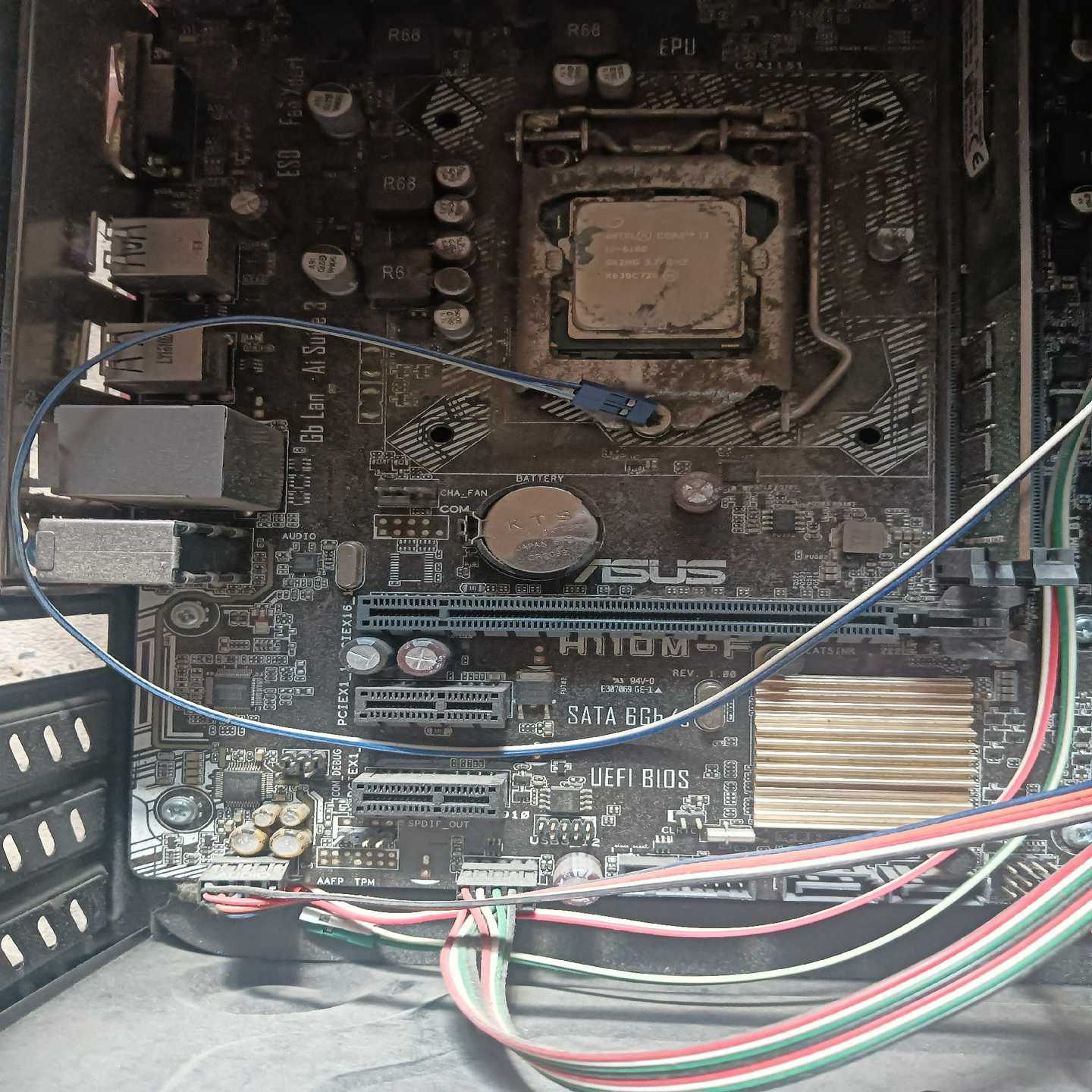 华硕H110M-F加CPUi3 6100一起出，也可分开卖-询价客服