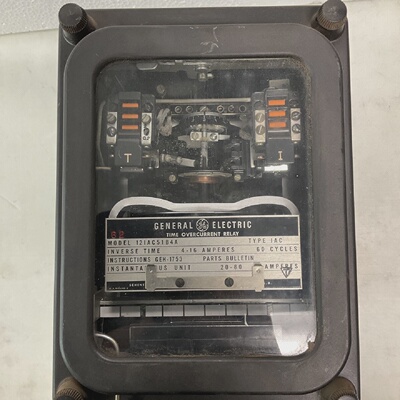 GENERAL ELECTRIC 12IAC51B4A TIME OVERCURRENT RELAY 222