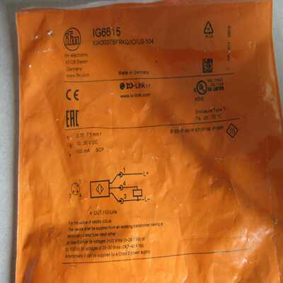 全新IFM易福门IG6615现货*--议价商品
