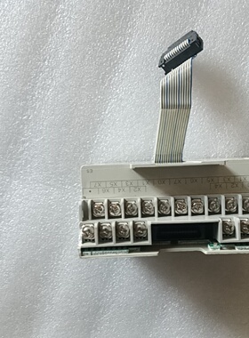三菱plc模块FX2N16EXES成色如图缺盖子实-议价