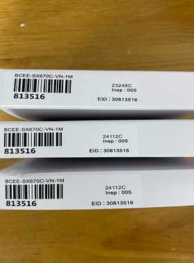 邦纳813516槽型光电传感器，型号BCEE-SX670C-