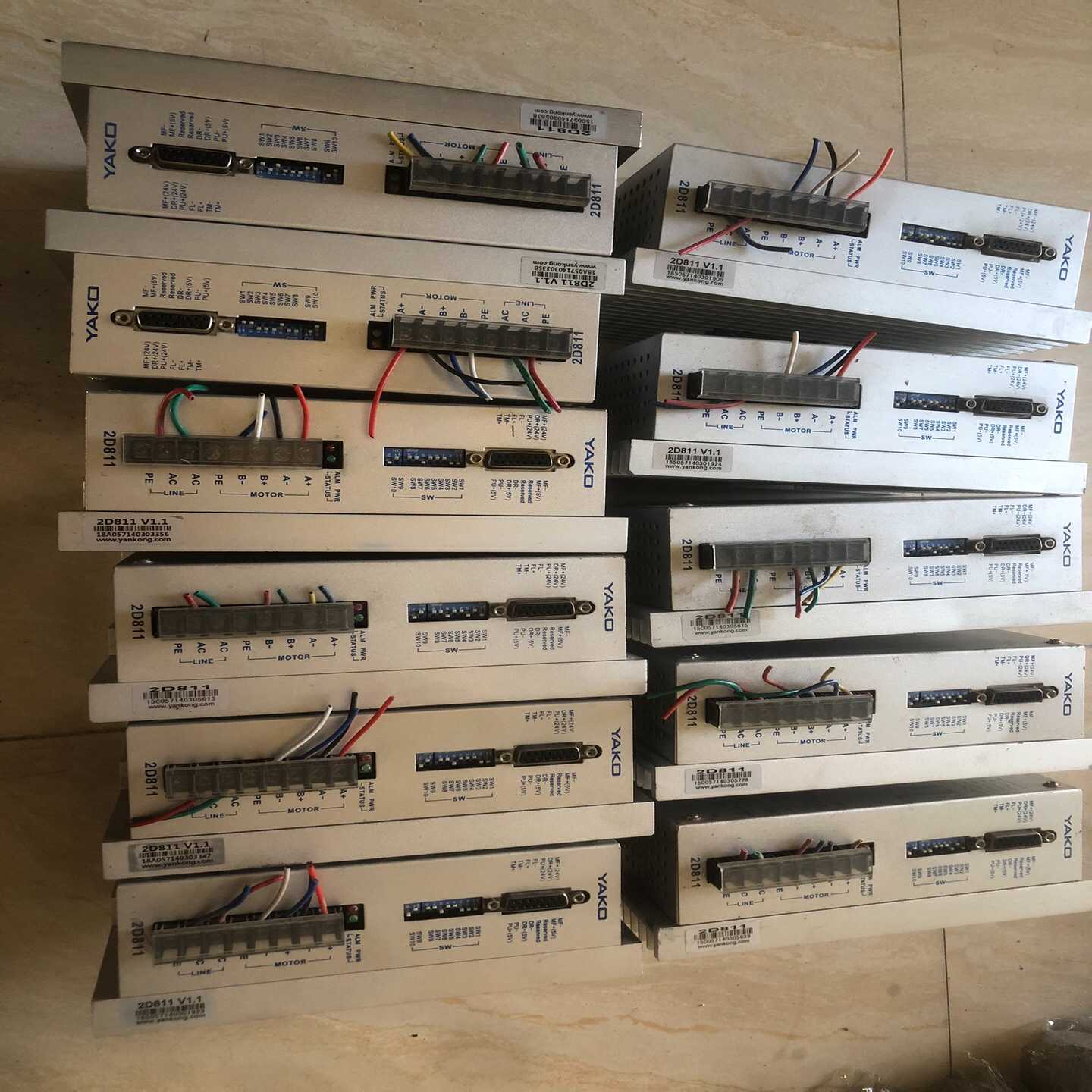 研控YAKO步进驱动器2D811，14台现货，功能正常，支持--议价商品
