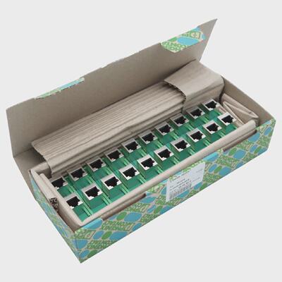 10x Phoenix Contact FLPPRJ45RJ45B 2904933 EthernetPatchPanel