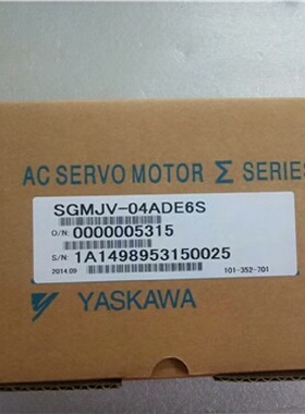 安川伺服电机SGMJV04ADE6S08ADE6S质-议价