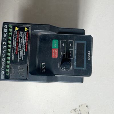 议价Teco Frequency Converter 0.4Kw L5102P5H1N The Color Is A