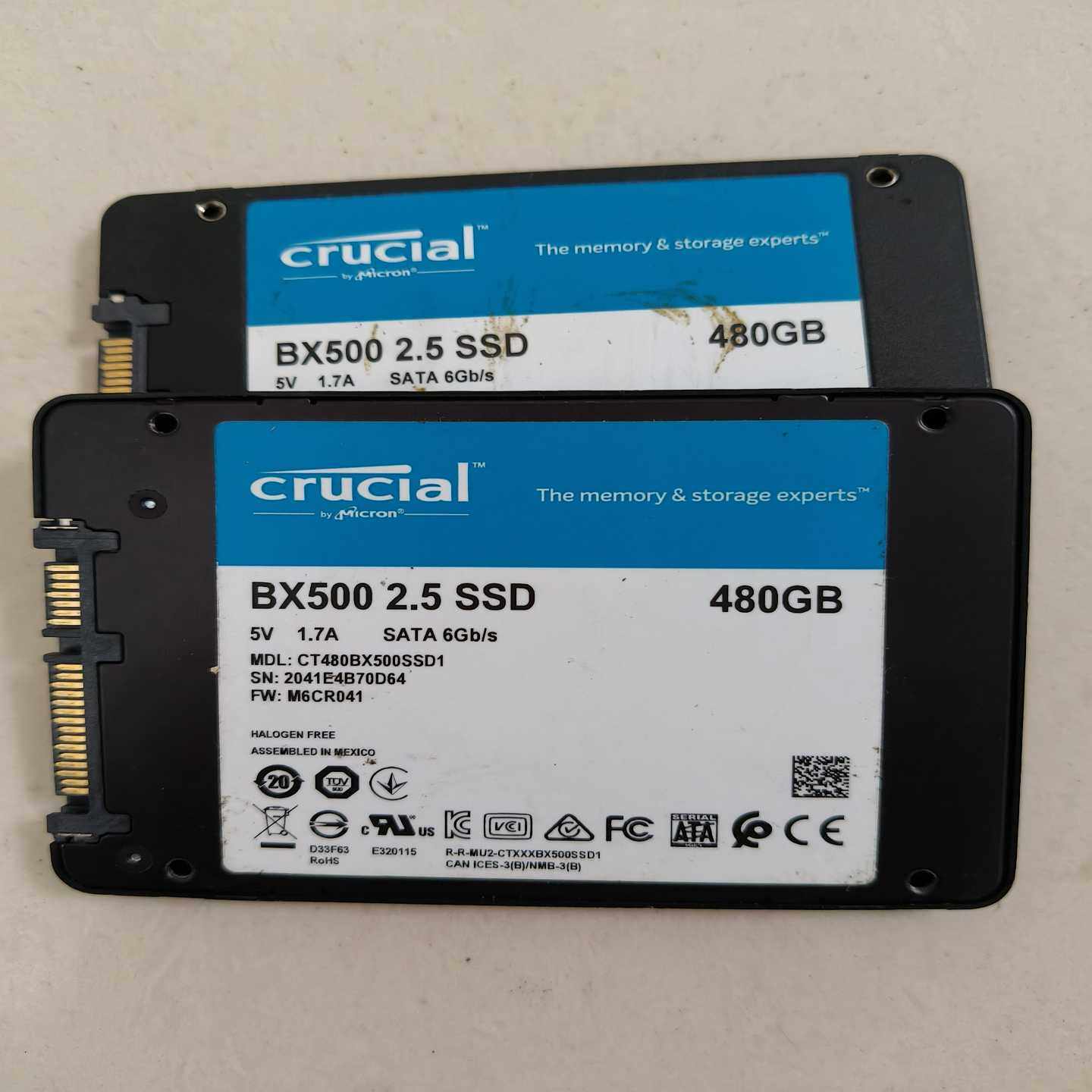 出英睿达BX500480GB2.5寸固态硬盘，SATA--议价商品