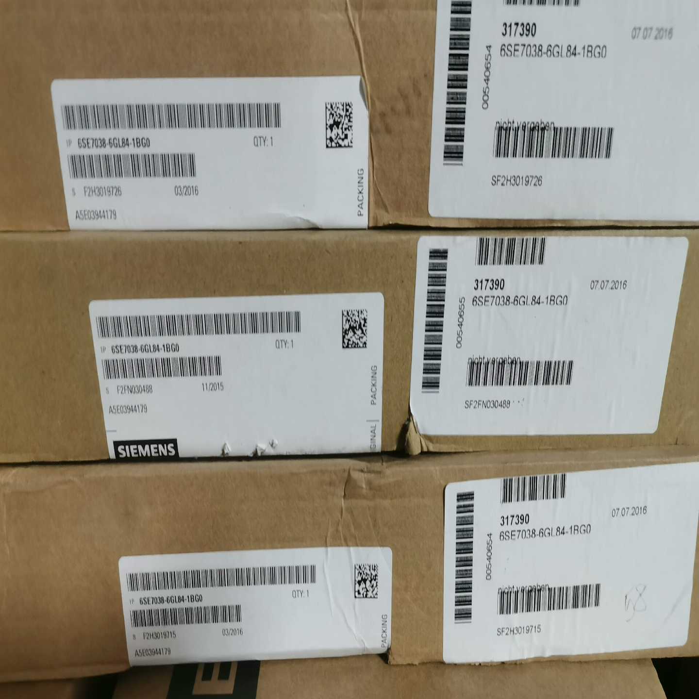 询价6SE7038-6GL84-1BG0未拆封光