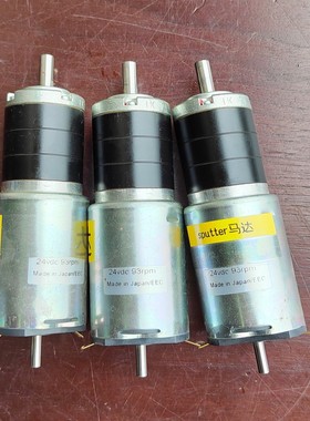 【请询价】日本sputter直流小马达24V93rpm具体如图单