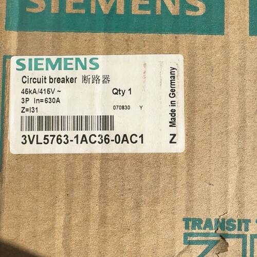 询-塑壳断路器型号3VL57631AC360