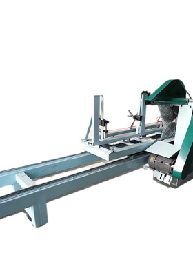 原木推台锯新型木工锯机大小款圆木推台锯1米2米3米4米5米