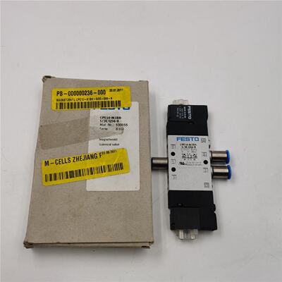 议价FESTO费斯托电磁阀CPE10-M1BH-5/3E-QS-6-B 货号533155全新带