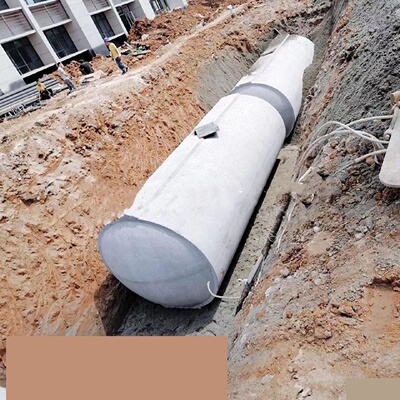 2立方三格化粪池方形钢筋混凝土农村家用一体化污水沉淀池隔油池
